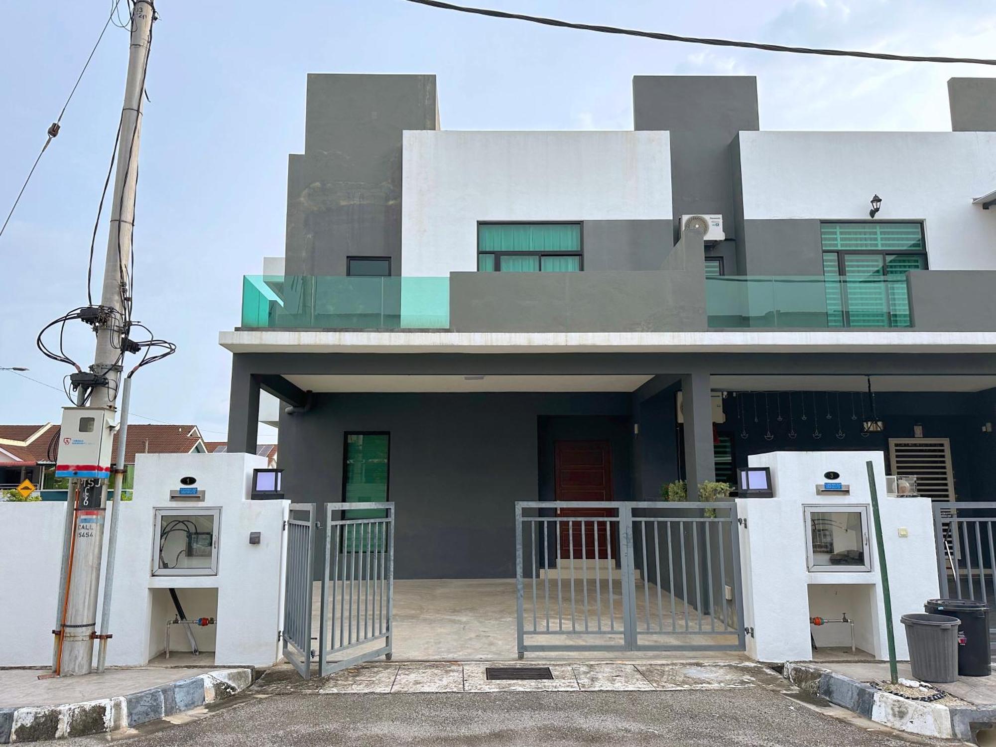 12Pax-4Br3.5Ba2Lvr/Bm/Juru/100In Proj/Autocity/Ikea Villa Simpang Ampat  Exterior foto